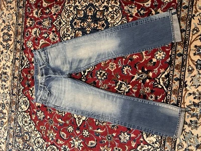 Jeans de mezclilla con ribete Kuro Graphite Heritage, talla 32x32 Foto 1 de 4