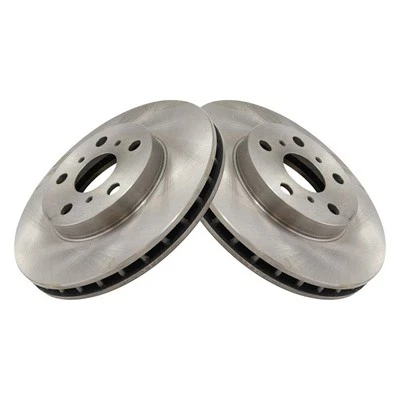 TRQ BRA75418 Disc Brake Rotors For Toyota Camry 1987-1991 Front Foto 1 de 3