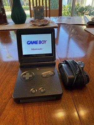 IPS V5 LED Nintendo Gameboy Advance SP (color negro sólido) Foto 1 de 4