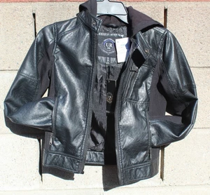 Cappotto giacca ecopelle Urban Republic xs 7 small 8 nero 57€ sarta OFFERTA - Foto 1 di 6