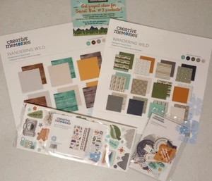 Creative Memories 4pk SET: "Wandering Wild" 2025 Secret Box #3 - NEW! LIMITED ED - Picture 1 of 16