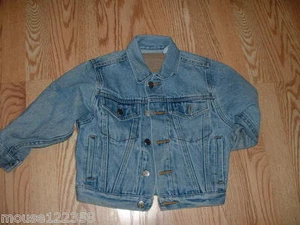 Arizona Blue Denim Jacket Childs size 5 M/ M - Picture 1 of 3