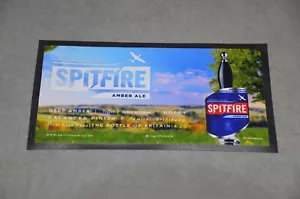 Shepherd Neame Spitfire Amber Ale Bar Runner Beer Drip Mat Wetstop 43 x 23.5 cm - Foto 1 di 4