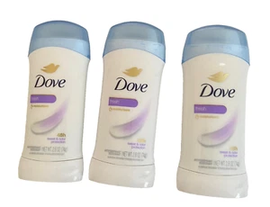 PACK OF 3 Dove Invisible Solid Anti-Perspirant Deodorant 2.6 oz - Fresh Scent - Picture 1 of 2