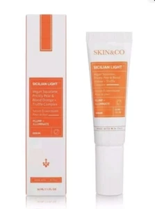 Skin & Co Sicilian Light Plump & Illuminate Gesichtsserum 1oz Neu im Karton - Bild 1 von 1