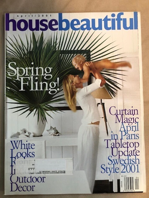 House Beautiful Magazine, Spring Fling! April 2001 - Image 1 of 1