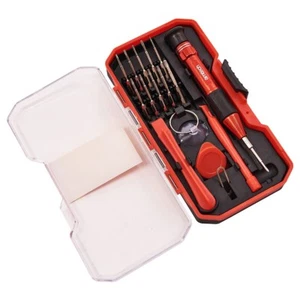 17 PIECE PRECISION MOBILE PHONE & COMPUTER REPAIR PRECISON TOOL SET L0532 - Picture 1 of 1