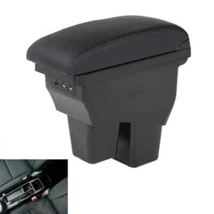 Central Consoles Box With USB Arm Rest Armrest Box For Honda Fit Jazz 2014-2019 - Picture 1 of 12