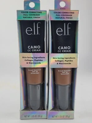 2 PACK E.L.F. CAMO COLOR CORRECTING FULL COVERAGE 540 DEEP - Image 1 of 4