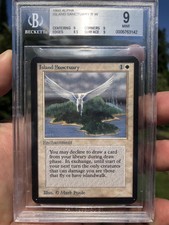 ALPHA ISLAND SANCTUARY, 1993 MTG, RARE, BGS 9.0, GRADED "MINT"!