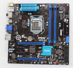 MSI H87M-G43 Intel H87 microATX Mainboard Sockel LGA 1150 (#21272) - Bild 1 von 3