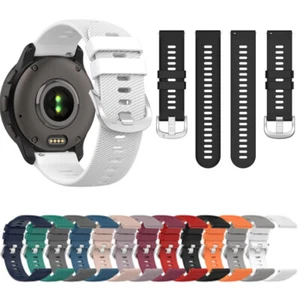 Correa de correa de silicona para reloj de pulsera Garmin Venu 2 Plus / Venu / Forerunner 20 mm - Imagen 1 de 26