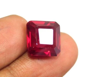 Piedra preciosa natural 8,8 quilates Mozambique rubí rojo esmeralda corte impecable suelta certificada - Imagen 1 de 5