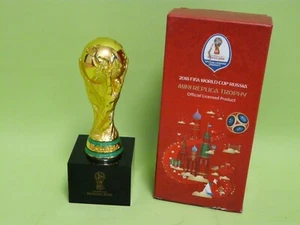FIFA World Cup RUSSIA 2018 Mini Replika Thophy Fußball Weltmeisterschaft 2018 - Bild 1 von 4