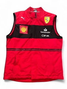 Ferrari F1 - Team Issue Gilet Bodywarmer Jacket- Medium - Picture 1 of 7