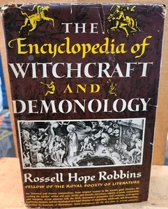 Encyclopedia Of WITCHCRAFT AND DEMONOLOGY Rossell Hope Robbins 1959 1st Edition  - Bild 1 von 12