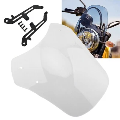 Motorcycle Headlights Windscreen Windshield For Triumph Bonneville T100 T120 - Image 1 of 4