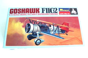 KIT MONOGRAM GOSHAWK F11C-2 1/72 è TRÈS BON ÉTAT COMPLET 1968 - Imagen 1 de 5
