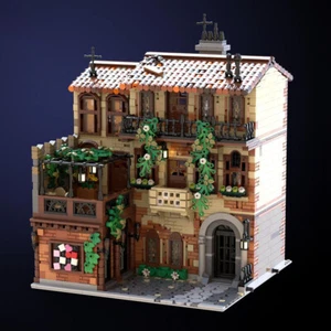 European House Modular Building Blocks Set City Architecture MOC Model Brick Kit - Picture 1 of 7