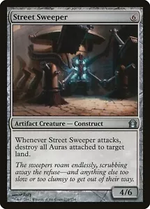 MTG 2012 STREET SWEEPER - ARTIFACT CREATURE - MAGIC CARD UNCOMMON - Picture 1 of 2