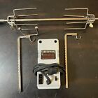 Farberware Rotisserie Motor, Turning Rod, Spit Arms and Split Rod Forks. Parts