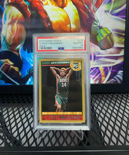 2013-14 Panini Hoops Giannis Antetokounmpo  Gold Rookie Card PSA 10