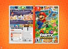 Mario Party Superstars Cover Art: Replacement Insert & Case for Nintendo Switch