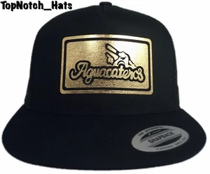 Sombrero de Camionero Aguateros De Michoacán Placa Negra Y Dorada Nuevo ¡Envío Ahora!!! - Imagen 1 de 2