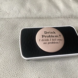 Drink Problem Comedy…..Vintage Badge - Picture 1 of 3