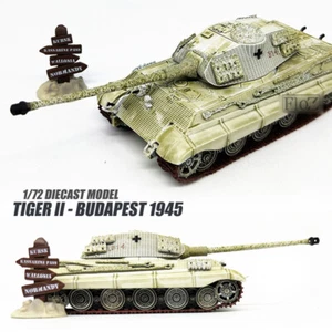 Tiger II - Budapest 1945 1/72 diecast tank model ATLAS - Picture 1 of 10