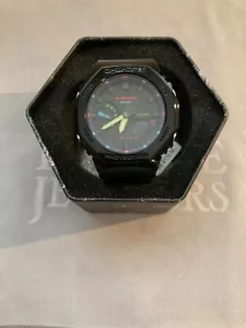 Casio G-Shock Analog Digital 2100 Series Men's Watch GA2100RGB-1A - Picture 1 of 3