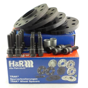 H&R Élargissement De Voie 20/40Mm Noir Pour Audi Q5 SQ5 Type 8R 8R1 FY Q7 SQ7 4M - Photo 1 sur 4