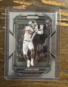 2023 Prizm Draft Picks Base #145 Jayden Reed Michigan State Spartans RC Packers - Picture 1 of 2