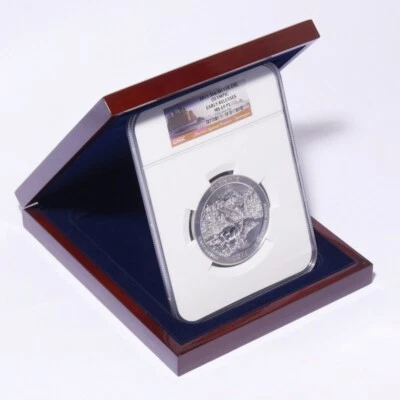 2011 Silver 5oz America the Beautiful Washington Olympic National Park NGC MS... - Image 1 of 4