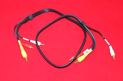 Composite Video and Stereo Audio Cable, 3 feet - new open box - Image 1 of 2