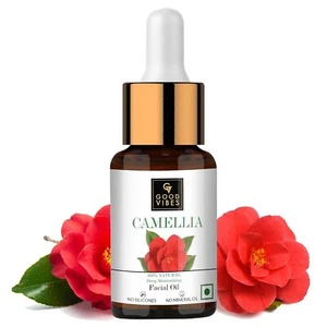 Good Vibes Camellia Deep Moisturizing Facial Oil 10 ml fs - Picture 1 of 5