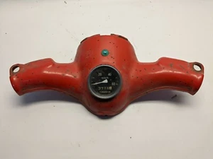 1962 YAMAHA MJ2T Red Upper Cover and Speedometer OEM - Picture 1 of 12