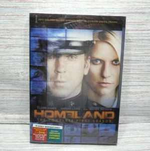 HOMELAND Complete 1st First Season 4 Disc DVD Set 2012 Extended Story Line - Picture 1 of 2