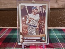 2022 Topps Gypsy Queen Babe Ruth SP Missing Black Plate New York Yankees