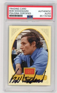 BOB WOODWARD Signed 2012 Panini Golden Age Card #136- Watergate Journalist - PSA - Picture 1 of 2