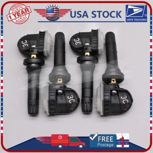 4Pcs TPMS Tire Pressure Sensor For GM Chevrolet Silverado 13516164 13540604 - Picture 1 of 11