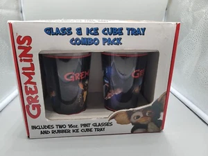 Vintage Gremlins ICUP Glass & Ice Cube Tray Combo Pack - Picture 1 of 6