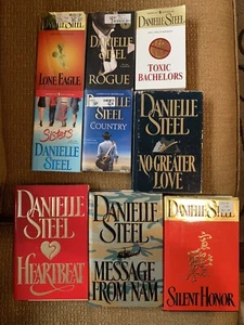 Menge 9 Danielle Steel Bestsellerautor 5 Taschenbuch 4 Hardcover Bücher - Bild 1 von 10