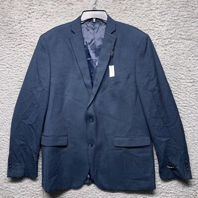 Chaqueta Bar III Para Hombre 46 Regular Azul Traje Vestido Formal Trabajo $295 Foto 1 de 4