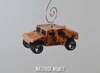 USMC USA Ops Desert Storm Military Humvee Hummer Custom Christmas Ornament 1/64 - Image 1 of 4