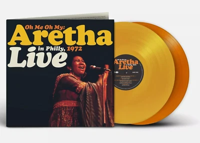 ARETHA FRANKLIN - Live in Philly 1972 Orange/Yellow Vinyl 2LP RSD21. New Sealed - Image 1 of 3