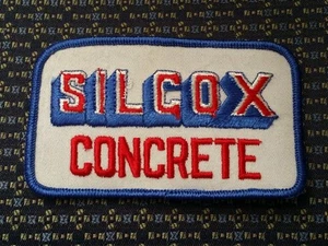 SILCOX BETON LKW AUFNÄHER - Bild 1 von 2