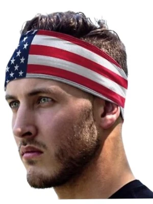 E Tronic Edge Running Stars and Straps Headband for Men, Women, Boys & Girls