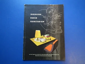 altes Heft Maschinenbau-Ingenier durch Fernstudium hier EA aus 1957 Meißen - Bild 1 von 5