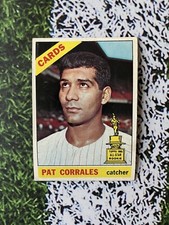 1966 Topps Pat Corrales #137 Rookie Card #137 EX Condition Low Cost Shipping 